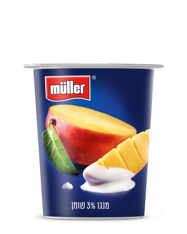 יוגורט מנגו 3% שומן